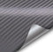 VVIVID® XPO Dark Grey Carbon Fiber Car Wrap Vinyl Roll with Air Release Technology (2ft x 5ft)...