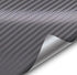 VVIVID® XPO Dark Grey Carbon Fiber Car Wrap Vinyl Roll with Air Release Technology (2ft x 5ft)...