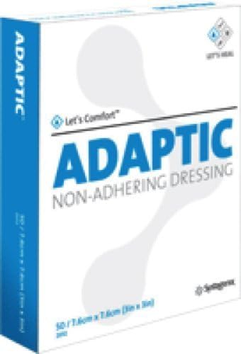 532013EA - Adaptic Non-Adhering Dressing 3 x 8 Sterile 3s...