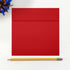 LUXPaper Square Invitation Envelopes | Peel & Press | 6" x 6" | Ruby Red | 80lb. Text | 50 Qty...