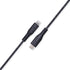 CASETiFY Powerthru USB-C to Lightning Cable (1m/3.3ft) - Black...