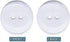 SEMINI Mixed Size 8mm-25mm 280Pcs Black/White/Transparent Resin Buttons Small Big 2 Holes Buttons Craft Buttons for Sewing,Women Men Children Clot...