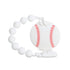 Baby Sports Ball Teething Toys,Food Grade Silicone Teether with One-piece Pacifier Clip Holder,Shower Gift,Teething Pain Relief for 3 Months+ Boy ...
