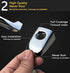 Signature Triple Chrome Plated Side Door Handle Cover Overlay Compatible with 300/300C 200 Avenger Caliber Journey Grand Caravan Magnum Grand Cher...