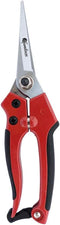 Kamikaze Pruning Shears One Hand KM-13. Semi-professional Pruning Shears. 15mm Hand Pruners. Curved Garden Scissors. Garden Snips and Pruning Snip...