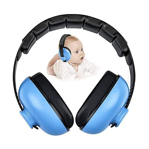 Noise Cancelling Headphones for Kids, Babies Ear Protection Earmuffs Noise Reduction for 0-3 Years Babies, Toddlers, Infant (Blue)...