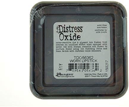 Ranger Tim Holtz Distress Oxides Ink Pad-Worn Lipstick...