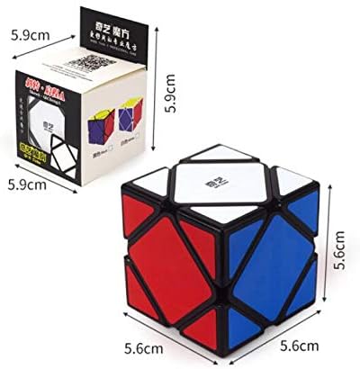 Cuberspeed QY Toys Skewb Black Speed Cube Skewb Black Magic Cube...