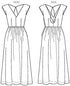 Vogue Patterns V1402 Misses' Dress Sewing Template, Size A5 (6-8-10-12-14)...