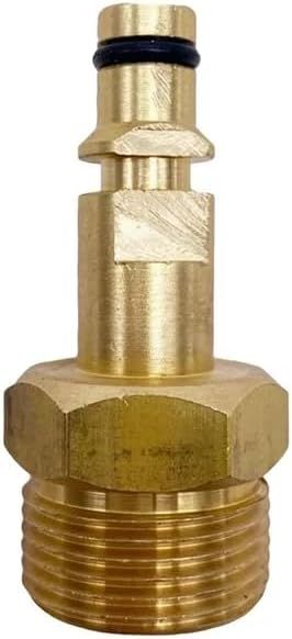 1Pc Gold M22 Adapter High Pressure Washer Hose Adapter Pressure Pipe Quick Connector Converter Fitting for K Series Pressure Washer? Pressure Repl...