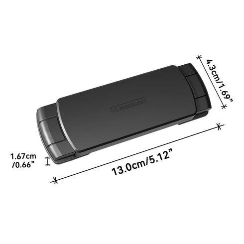 EUDEMON 2 Pack Latest French Fridge Lock French Door Refrigerator/Freezer Lock Apply to Max 3.54"(90mm) Two Door Gap Distance for Kids & Babies,Ea...
