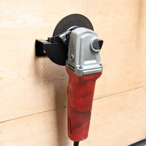 (Pack of 2) Black Angle Grinder Holder Tool Wall mount Bracket for 5inch Grinder...