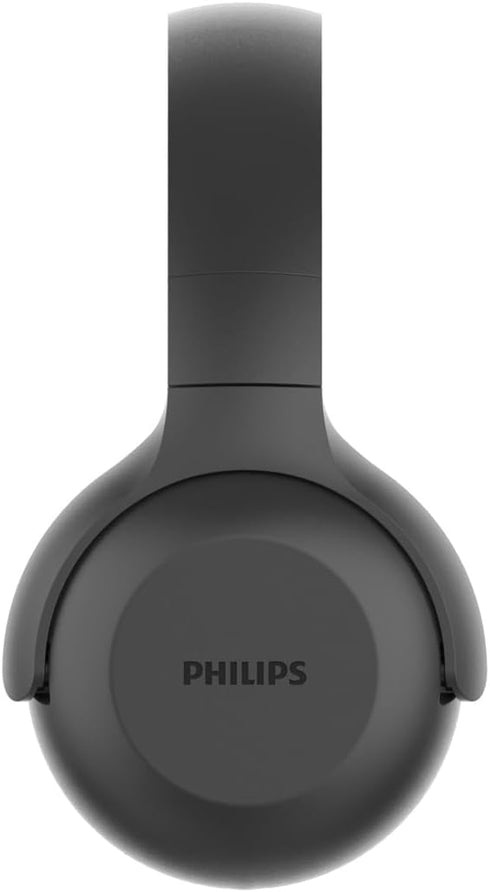 PHILIPS UpBeat UH202 Wireless Bluetooth On Ear Stereo Headphone, with up to 15 Hours Playtime and Flat Folding (TAUH202BK)...