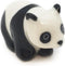 WitnyStore Tiny 1¼" Standing Panda Figurine - Miniature Hand Made Painted Ceramic Giant Pandas Black White Bear Asian Wildlife Wild Animals Cute P...