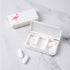 Daily Pill Box Case Waterproof Medicine Organizer Vitamin Holder Mini Pill Medicine Container for Travel Use -3 Compartments-Cactus...