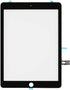 for Black iPad 6 6th Gen 2018 (A1893 A1954) Touch Screen Digitizer Replacement Front Glass Assembly -Includes Camera Holder+PreInstalled Adhesive ...