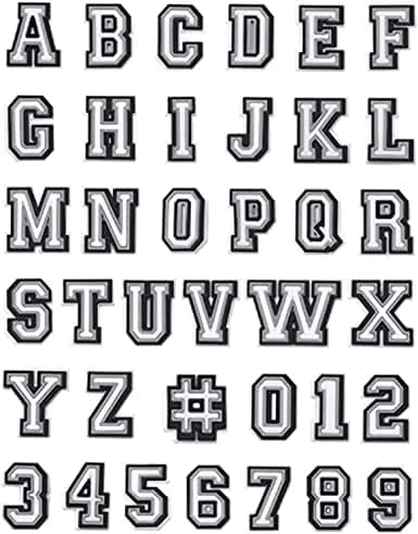 37 Pack Letter Charms for Clog Sandals Shoe Decoration 0-9# Number, Alphabet ABC-Z Letter, DIY Shoes Pins for Boy Girl Teens Men Women and Adults...