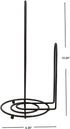 Steel Countertop Paper Towel Holder with Easy-Tear Arm by Home Basics (Bronze) | with Raised Feet and Tear Arm for Easy Operation | Contemporary C...