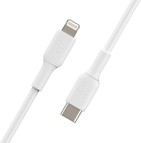 Belkin BoostCharge Fast Charging USB C to Lightning Cable 3.3ft/1M - MFi Certified 18W Power Delivery iPhone Charger Cord - Apple Charger USB C Ca...