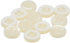 12 Pcs White Buttons - 4 Hole 14l Buttons for Sewing Size 0,35” 0,4” 0,45” Round Buttons for Crafts & DIY – Plastic 9,10,11mm Buttons - Sewing Acc...