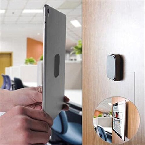 Replacement Metal Plates Set (8 Pack) for Magnetic Car Phone Holders, Wall, Air Vent Mounts, Cases, Magnets. Kit of 4 Black Round and 4 Rectangula...