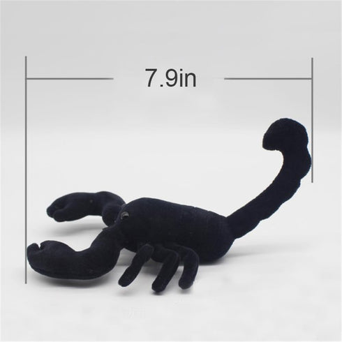 Realistic Scorpion Plush Toy, Lifelike Scorpion Stuffed Animal, Plush Model Animal Doll, Kids Gift (Small)...