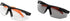 Klein Tools 60174 Safety Glasses, PPE Protective Eyewear with Semi Frame, Scratch Resistant, Anti Fog Clear and Gray Lens Combo Pack...