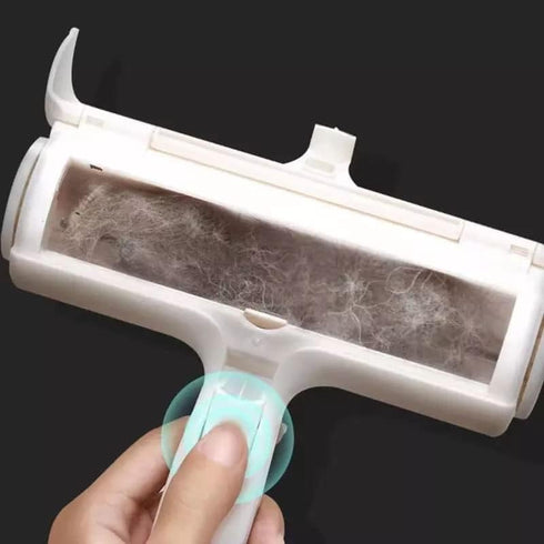 Woof woof Pet Hair Remover - Reusable Cat and Dog Hair Remover for Furniture, Couch, Carpet, Car Seats or Bedding - Portable, Multi-Surface Lint R...