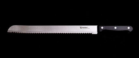 12 inch Bread Knife Serrated Knife Wave Edge Blade...