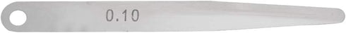 5pcs Feeler Gauge 0.1mm Thickness Feeler Gauge Metric Filler Thickness Gage Measurement Tool (0.1mm)...