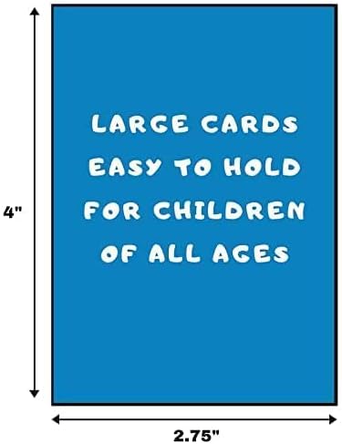 Regal Games Card Games for Kids - Go Fish, Crazy 8's, Old Maid, Slap Jack, Monster Memory Match, War - Simple & Fun Classic Family Table Games - G...
