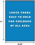 Regal Games Card Games for Kids - Go Fish, Crazy 8's, Old Maid, Slap Jack, Monster Memory Match, War - Simple & Fun Classic Family Table Games - G...
