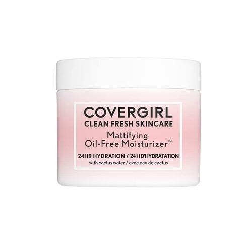 COVERGIRL Clean Fresh Skincare Mattifying Oil-Free Moisturizer, 2.0 Oz...