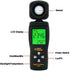 Lux Light Meter for Photography Grow Plants Led Photometer Lighting Intensity Brightness Measurement Pocket Digital Photo Illuminance Sensor...