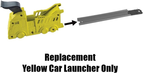 Mattel Replacement Part for Hot-Wheels T-Rex Rampage Cars Playset - GFH88 ~ Replacement Yellow Car Launcher...