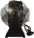 Comfort Zone Table Fan, 8 inch, 3 Speed, Personal Fan, Electric, Wall Mountable, 180 Degree Adjustable Tilt, Tabletop Fan, Desk Fan, Airflow 7.91 ...