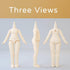 YMY OB11 Doll Body GSC BJD Doll Body Extended Size Joint Movable Doll Model Action Figure ?Super White-11cm-No Stand?...