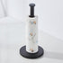 Weighted Paper Towel Holder Countertop Stainless Steel Napkin Holder for Large Roll Free Standing Paper Towel Roll Holder with Heavy Base Standing...