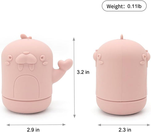 Ginbear Silicone Baby Bath Toys, Mold Free Squirty Bath Toy for Toddlers, Preschool Bath Toys for Infants, Non-Toxic Bathtub Toys for Babies 6 Mon...