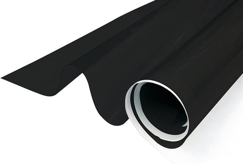 G Greenfilm Static Cling 5% Dark Window Tint for Residential and Automotive - DIY Non-Adhesive, UV Protection, Sun Blocking, Heat Control, Removab...