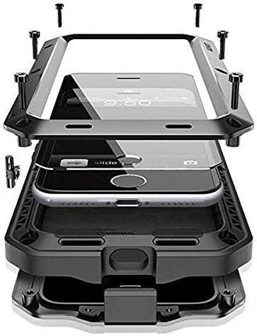2024 for iPhone 15 Pro Max Case Cover Full Body Shockproof Dustproof Waterproof Aluminum Alloy Metal Gorilla Glass Cover Case for Apple iPhone 15 ...