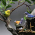 8 pc Miniature Bird & Nest Set: Perfect for DIY Fairy Garden, Car & Home Decoration!...