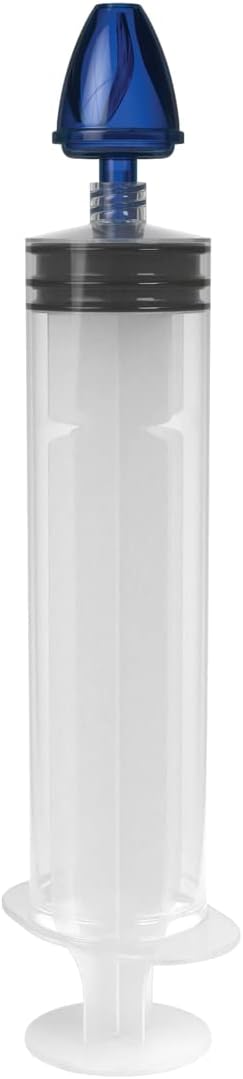 EZY DOSE Sinus and Allergy Relief Syringe, Nose Rinse Kit for Home or Travel, Nasal Irrigation for Sinus Pressure and Congestion Relief, Easy to U...