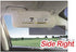 EdgeVisor TuckVisor Magnetic Tinted Car Anti-Glare Car Sun Visor Extender Extension Sunshade Window Windshield Sunshade and Sun Glare UV Rays Bloc...