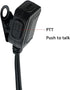 G Shape Earpiece, Walkie Talkie Headset with PTT Mic Compatible with Motorola Talkabout MH230R MR350R T200 T200TP T260 T260TP T460 T600 MT350R 2 W...