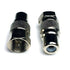 Cess F Type Male to RCA Female Connector Coupler Coax Cable Adapter Video - F Male to RCA Female (10 Pack)...