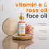 ArtNaturals Face & Body Vitamin E Bio Oil 4.0oz + Gua Sha Facial Tools Set - Organic Moisturizer Skincare for Scars, Stretch Mark, Cellulite & Nai...