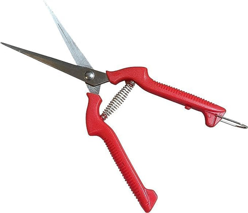 Garden Guru Extra Long Stainless Steel Pruner Pruning Shears Clippers Snips – Sharp Bonsai Cutter Plant Trimming Scissors – Straight Blade Garden ...