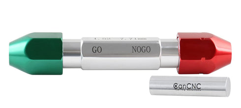 Accusize Industrial Tools 0.061'' - 0.250'' Go/No Go Double End Gage Handle, 3350-0101...