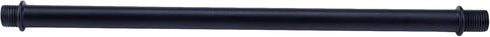 MY MIRONEY 4 Sets Straight Pipe Lamp Stem Kit with Connector M10 Black Lamp Rod Hardware Light Fixture Parts Replacement, 7.87" Long...